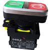 DINGTAIMEI LA115-A5-11RD1 Impermeabile 1NO LB 1NC 220V M22 Momentaneo Illuminato Pulsante a Filo Interruttore a Pulsante per l'armadio di Controllo Della Pompa Macchinari per la Lavorazione Tessile