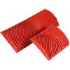 Pomurom Strumento Venatura del Legno in Silicone, 2 Pezzi Rullo per Pittura Effetto Legno, Strumento Venatura Legno per Dipingere Pareti, Mobili, Porte, Cornice della Finestre, Decorazioni per la Casa, 8/15cm