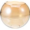 Holibanna Lampadario di copertura di Marrone lampada con paralume a globo lampada globo gelo sostituire il paralume lampada da tavolo da pranzo per luce Bicchiere Transparent