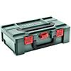 Metabo 626891000 Metabox - Cassetta degli attrezzi vuota, 145 l, con inserto per trapano avvitatore a percussione, valigetta in ABS, senza attrezzi, impilabile, 396 x 296 x 145 mm, volume 14,1 l