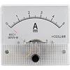 Niiyen Voltmetro di corrente, DC analogico 85C1 Voltmetro di corrente Voltmetro 2.5 Precisione Voltmetro analogico Pannello per test di circuito Ricarica Amperometro tester della batteria(CC 0-5A)