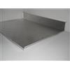 DELPA Protezione Alluminio Sottolavello Base 100 cm con Alzatina