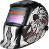 Jemora Casco per saldatura professionale ad energia solare con oscuramento automatico Saldatore per saldatura TIG MIG Maschera per molatura Stile robot