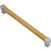 pingping1991 1 Pezzi Maniglia per armadio da cucina, in lega di zinco, Pomelli Legno per Mobili Pomelli Cucina Pomelli bagno, credenze, armadio Maniglie da cucina (Color:C,Size:Hole space 288mm)