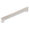 SOTECH 10 pezzi Maniglie per mobili E3 in vero acciaio inox BA 256 mm (profilo 15 x 15 mm) Maniglie per cucine Maniglie per ringhiere Maniglie per cassetti