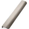 SOTECH 5 x Maniglie per Mobili BLANKETT round 300 mm Finitura in Acciaio Inox Maniglia a Profilo (Montaggio Posteriore)