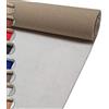MadeInNature Moquette Evenementielle Riutilizzabile e Robusta, Moquette per Esposizione e Stand Classificata Anti-Fuoco, Larghezza 2 metri, Colore e Lunghezza a scelta (Bianco, Lunghezza 1000 cm)