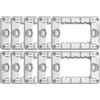 Generico SUPPORTO 3 POSTI MATIXGO J4703 KIT COMPOSTO DA 10 PEZZI