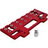 KESOTO Guida Del Modello Del Modello di Scaffale Della Guida per La Perforazione 1/4 Pollici 5 Mm per Armadietti