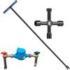 Opdestn Chiave Per Il Contatore 'Acqua,Chiave A T Antiscivolo Per Valvole | Utensile Per Valvola Da Giardino,Per Idraulica Irrigazione Campeggio Cortile Giardino Prato Costruzione Casa