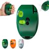 Generic Livella elettronica a luce rossa a 90 gradi, linea trasversale verde autolivellante, livelli di luce rossa con linee orizzontali e verticali, adatto per esterni, costruzioni (verde)