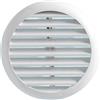 La Ventilazione Griglia di Aerazione con Molla e Rete Antinsetti Ø incasso: 220÷265mm - Ø 270mm