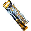 topolenashop Set Chiavi a cricchetto attacco 1/2 e Bussole 12 Pezzi Bussole esagonali in cromo e vanadio Misure 8-24 mm, con Prolunga da 5 Strumenti Professionali per Riparazioni e Manutenzione