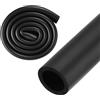 M METERXITY Tubo di Isolamento in Schiuma Tubi, 28mm 1-1/8 ID 38mm OD 1m Lunghezza, Tubo Schiuma Flessibile Morbido Isolamento per Supporto Maniglia/Supporto Chitarra/Portapacchi Tetto [Nero]