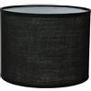 Easylight Paralume sostitutivo in tessuto per lampada da tavolo con attacco E14 Ø17cm H13cm Lampada da tavolo con paralume sostitutivo nero