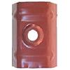 TEC CAPPELLOTTO ROSSO SIENA PER IL FISSAGGIO DI LAMIERE greca 15 26x18x58x16 PZ 100
