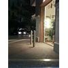 INOXLM lavorazioni inox palo dissuasore sicurezza negozi vetrina e anti parcheggio diam 100 mm