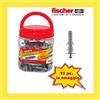GrecoShop Tasselli in nylon con vite T.S.C taglio combinato 100 pz + 25 in Omaggio - SB9/4