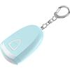 Lancoon Ricaricabile Allarmi Personali Sicuri con Torcia LED Autodifesa Sicurezza all'aperto 125dB Forte Sicurezza di Emergenza Portachiavi Allarme per Donne Bambini Anziani Blu