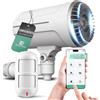 JePréviens Generatore di Nebbia Anti-furto JePréviens con Rilevatore di Movimento, Sistema Anti-intrusione senza abbonamento, Compatibile SmartLife/Tuya, Copre fino a 100 m³