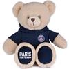 Doudou et Compagnie PSG - Peluche Orso Mascotte 50 cm - Licenza ufficiale Paris Saint-Germain - Felpa con cappuccio rimovibile - Orso peluche morbido - Idea regalo Souvenir PSG per bambini e sostenitori fan foot - DC4276