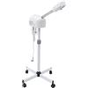 NIGORIY Evaporatore facciale, 750 W, tecnologia di evaporazione ionica, pannello di controllo LCD, umidificatore tecnologia di riscaldamento PTC, evaporatore con serbatoio dell'acqua da 600 ml (bianco)