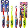 Hot Wheels Hot Wheels - Kit di spazzolini da denti per bambini, con 6 spazzolini da denti e adesivi per auto da corsa per bambini e bambini, set di spazzolini Hot Wheels