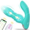 Generico Spingendo prostata massaggiatore maschio giocattoli sessuali per gli uomini - 3IN1 prostata giocattolo con 9 spingendo anale giocattoli & 9 Clit/P punti modalità (Green)
