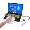 CareforYou 2022 Quantum Magnetic Resonance Analyzer Nuova versione Body Analyzer Set di test con 54 rapporti