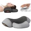 Generico Cervicale- Massaggiatore Cuscino 3 In 1 Per Il Collo, Relief Massager For Neck, For Neck Stretcher Massage Relaxe (Gray)