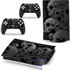 YLMKMVLCZC Decalcomania Decal Skin Per PS 5 Disk Edition Console 2 Controller Vinile Cover Skin Wraps Per PS5 Disc Version 46509 Pellicola Protettiva