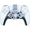 Generico Mini 3D stampa volante per PS5 e PS5 slim gioco controller accessori ausiliari di sostituzione (Argento)
