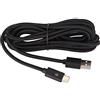 lyrlody Cavo di Ricarica USB Tipo C, Cavo di Ricarica Rapida Intrecciato in Nylon con Indicatore LED, per Controller Serie X Lite e Pro