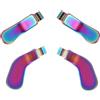 LiXiongBao 4 palette Elite per controller Xbox Elite Serie 2, controller Elite 2 Core, in acciaio inossidabile, parti di ricambio per controller Xbox Elite One (arcobaleno)