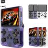 Generico R36S Console Portatile per Giochi Retro | 128GB 40.000+ Giochi Preinstallati | CPU RK3326 1.5GHz | Schermo IPS con Vetro Temperato (B)