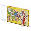 Ninthseason 10 Pcs Custom Clear Plastic Box for Nintendo NES Cartridge Boxed Game Protectors Archival Case Sleeves