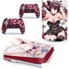 PDURMBUAB Nessuna Schiuma Nessuna Bolla Decal Skin Per PS 5 Disk Edition Console 2 Controller Vinile Cover Wraps Per PS5 Disc Version 19936