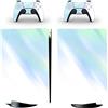 GALSOR Protettivo Per PS5 Skin Disc Edition Anime Console E Controller Vinile Cover Wraps Per PS 5 Version 29632 Senza Bolle E Senza Residui