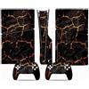LNMLRBXEXZ Compatibile Con Adesivi Skin Per PS5 Slim Skin Disc Edition & Digital Console E Controller Vinyl Cover Skins Wraps Resistente Ai Graffi, Compatibile Con 98376 Avvolgimento(Disc Version)
