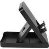 Tomantery Supporto per Console di Gioco Supporto Portatile Regolabile per Console, Stabile e, Facile da Usare per Accessori per di Gioco, ABS Dimensioni: 6,30x3,54x0,67 Pollici