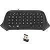 Hoopoocolor Tastiera per Controller di Gioco, Tastiera per Console di Gioco da 2,4 GHz con Audio e Jack per Cuffie, Tastiera Controller per Chatpad di Gioco per Xbox Series X Series S One One S(Nero)