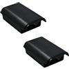 CaoXiong Confezione da 2 copribatteria per controller wireless Xbox 360, kit di ricambio per controller Xbox 360 (nero)