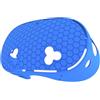 AARONMEI Custodia protettiva in silicone per Meta Quest 3S, guscio host VR antigoccia, antigraffio, antipolvere, accessori per cuffie VR (A-blu)