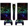 YLMKMVLCZC Pelle Decalcomania Per PS5 Slim Skin Digital Edition Console E Controller Vinyl Cover Skins Wraps Resistente Ai Graffi Compatibile Con 11102 Avvolgimento Della Pelle