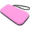 XUMIUZIY Custodia da Trasporto per 2 Console 2025, Custodia da Viaggio Protettiva Rigida in EVA con 12 Slot per Schede di Gioco, per Caricabatterie Controller Power Bank Accessori per (PINK)
