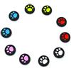 yueton Gertong 5 paia di ricambio Cat Pad Style silicone Analog controller joystick Thumb stick grip Cap cover per Sony PlayStation 4 Controller