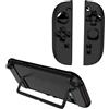 Generico Gioco palmare custodia protettiva per Switch 2 Gamepad copertura del silicone Gaming Controller Housing Shell (Black)
