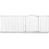 Safetots Cancelletto di Sicurezza con Parte Superiore Incurvata, 207cm - 216cm, Bianco Opaco, Montaggio a Pressione, Cancelletto per Bambini per Porte, Corridoi e Spazi Stretti, Barriera di Sicurezza