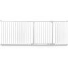 Safetots Cancelletto di Sicurezza Elite, 216cm - 225cm, Bianco Opaco, Cancelletto di Sicurezza a Pressione per Scale, Cancelletto per Bambini per Porte, Barriera di Sicurezza, Installazione Facile
