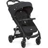Joie muze™ lx passeggino, reclinazione completamente orizzontale, chiusura compatta, cintura a 5 punti, compatibile con sistema da viaggio - dalla nascita ai 3 anni (0-15 kg), Coal